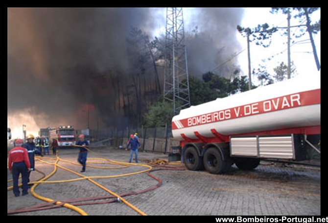 Incendio na fabrica de pneus -Ovar - 9