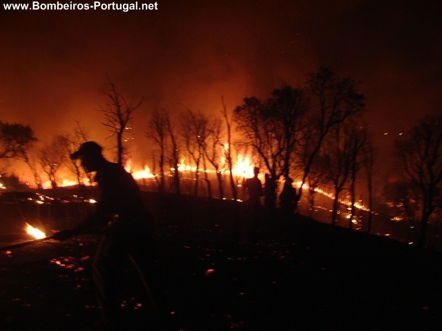 INCENDIO ZONA DE ALENQUER  na localidade do bairro ano 2005 - 7