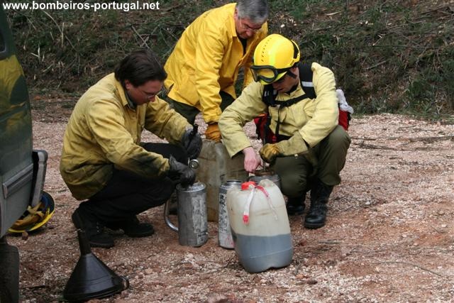 Queimada controlada na Serra do Bussaco - 16