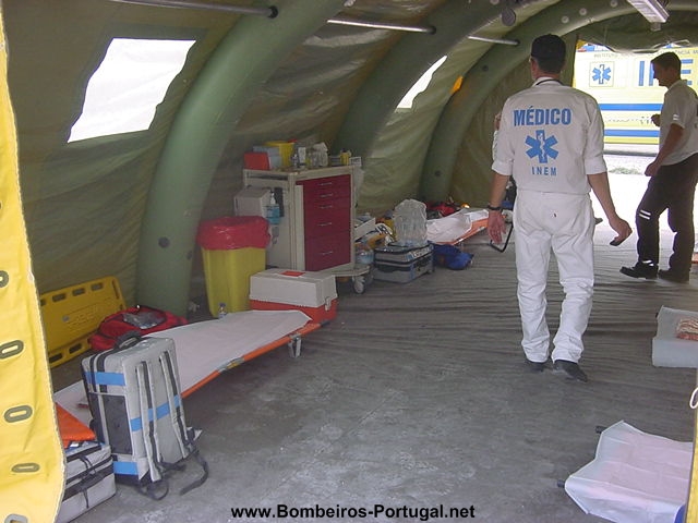 Presença INEM nos fogos em Pombal em 2005 | - 10