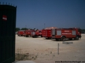 GRIF de Lisboa, estacionado em permanência durante o verão, no Centro Coordenador Avançado da Protecção Civil Municipal de Mafra(Tapada de Mafra); foto tirada à entrada do CCA